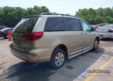 2005 Toyota Sienna Le from USA, damaged, VIN 5TDZA23C55S325236
